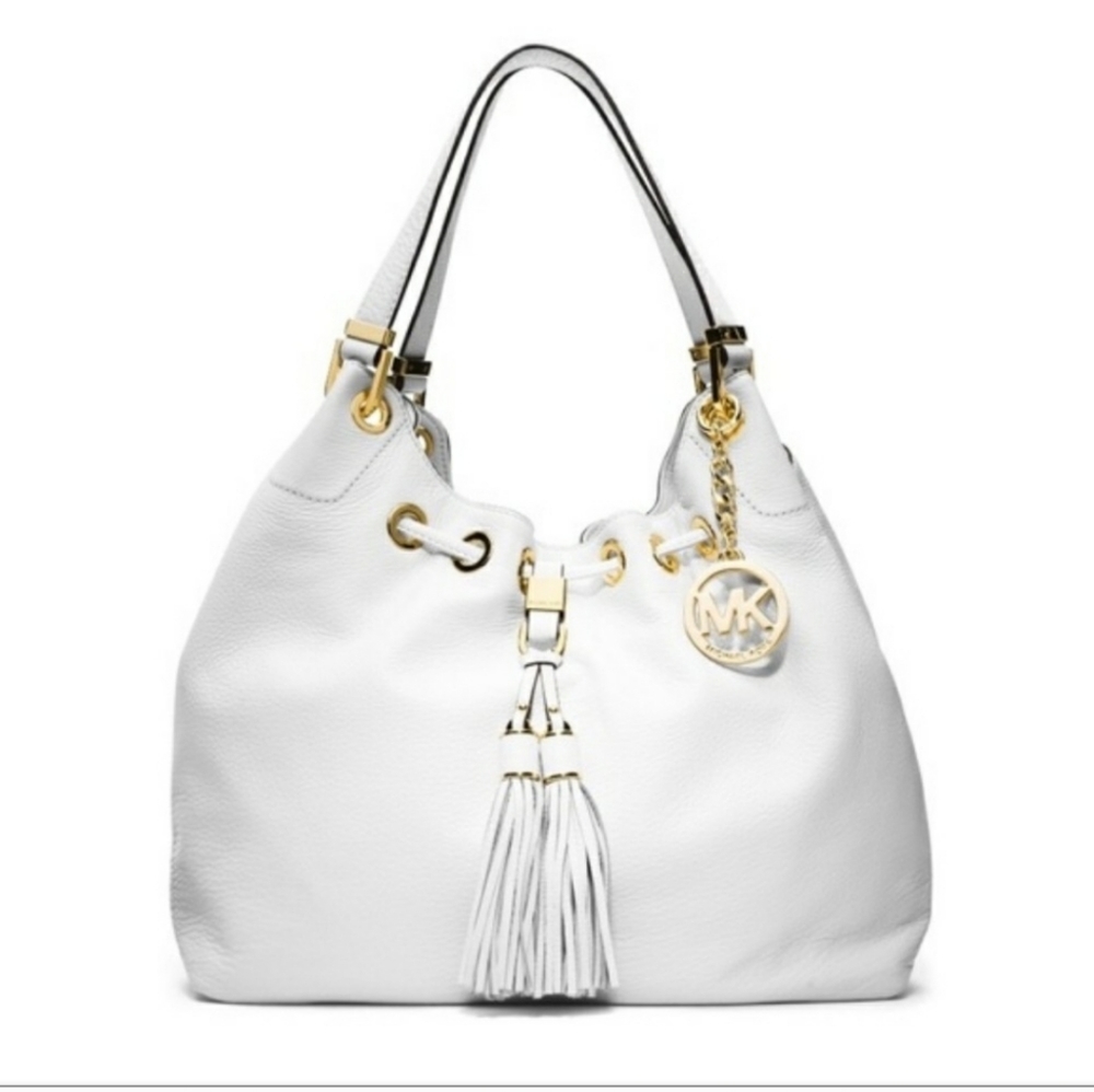 Michael kors camden large leather handbag